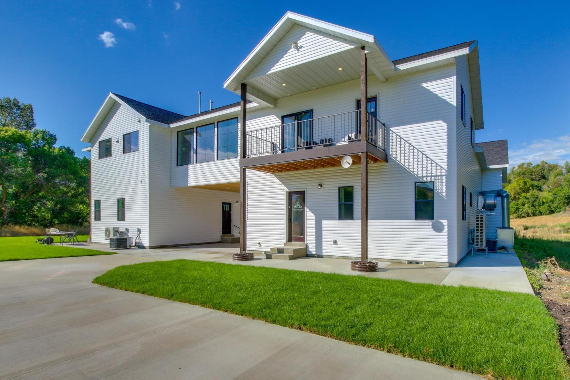 Spacious Idaho Home On Scenic Cub River! Preston Exterior foto