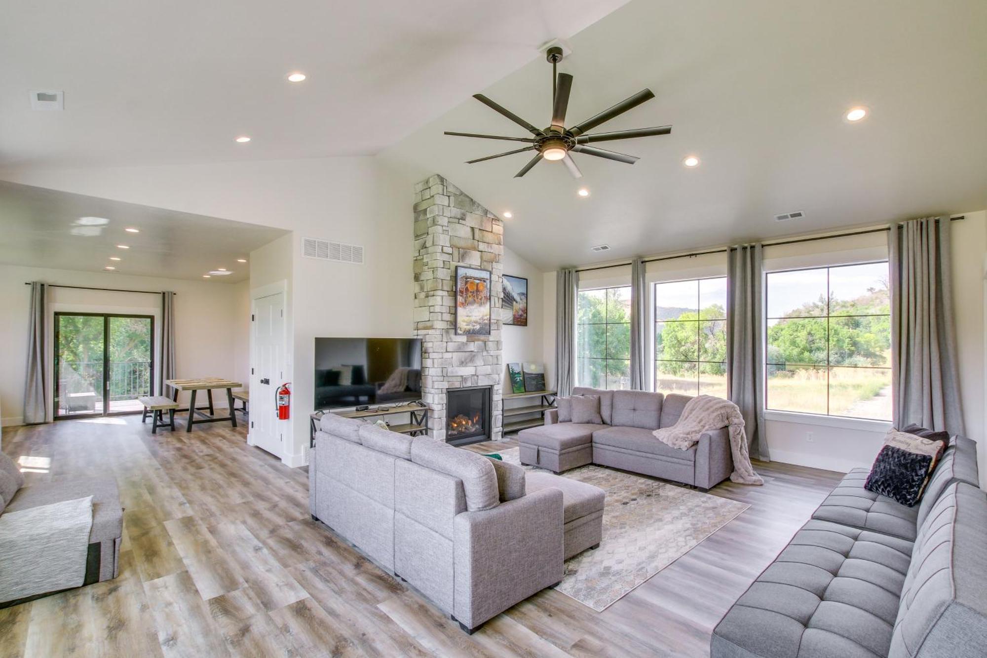 Spacious Idaho Home On Scenic Cub River! Preston Exterior foto